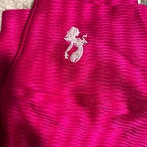 Hot pink leggings